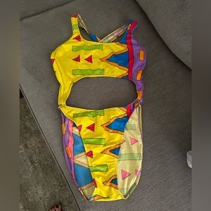 Arena Swim- Vintage/Retro once piece swimsuit. Size 12